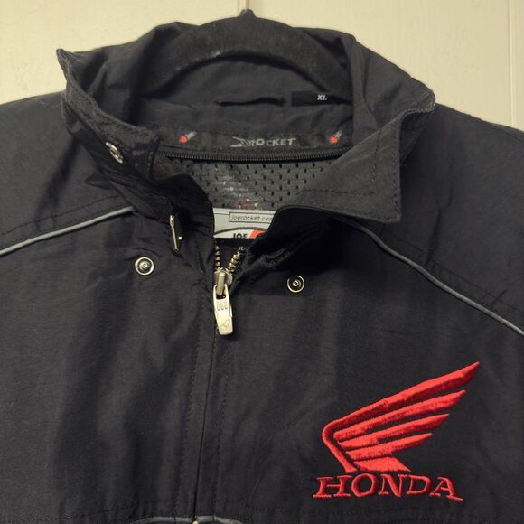 Joe Rocket Official Licensed Honda Racing Jacket Embroidered Logo Mesh Lined XL - Picture 3 of 12